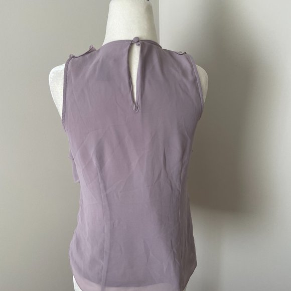 ANN TAYLOR - Georgette Petal Top-XSP - Picture 4 of 5